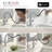 Single Handle Pull-Down Bathroom Faucet with Dual-Function Sprayer, Brushed Stainless Steel, Single Hole Vanity Sink Faucet-123994903