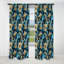 Motif cachemire à motif floral V - Rideau floral - Rideau occultant - 1 panneau-107550917