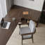 Bureau de direction en L en bois massif avec tiroirs-1091913892-1091913889
