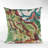 Garden Abstract Linen Outdoor Reversible Throw Pillow-850355338