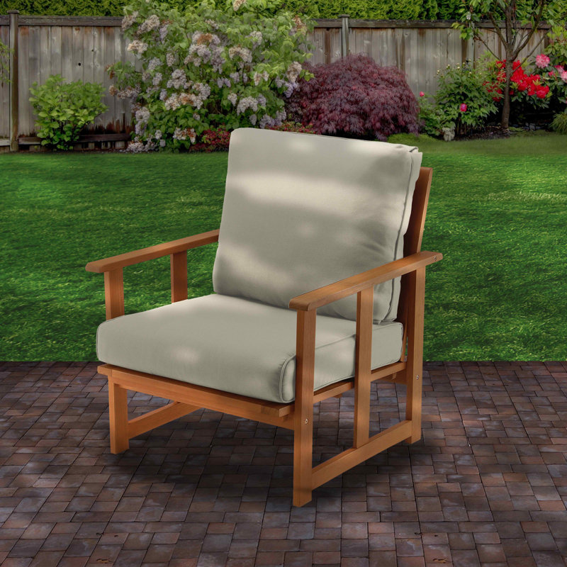 Brionni Eucalyptus Outdoor Lounge Chair