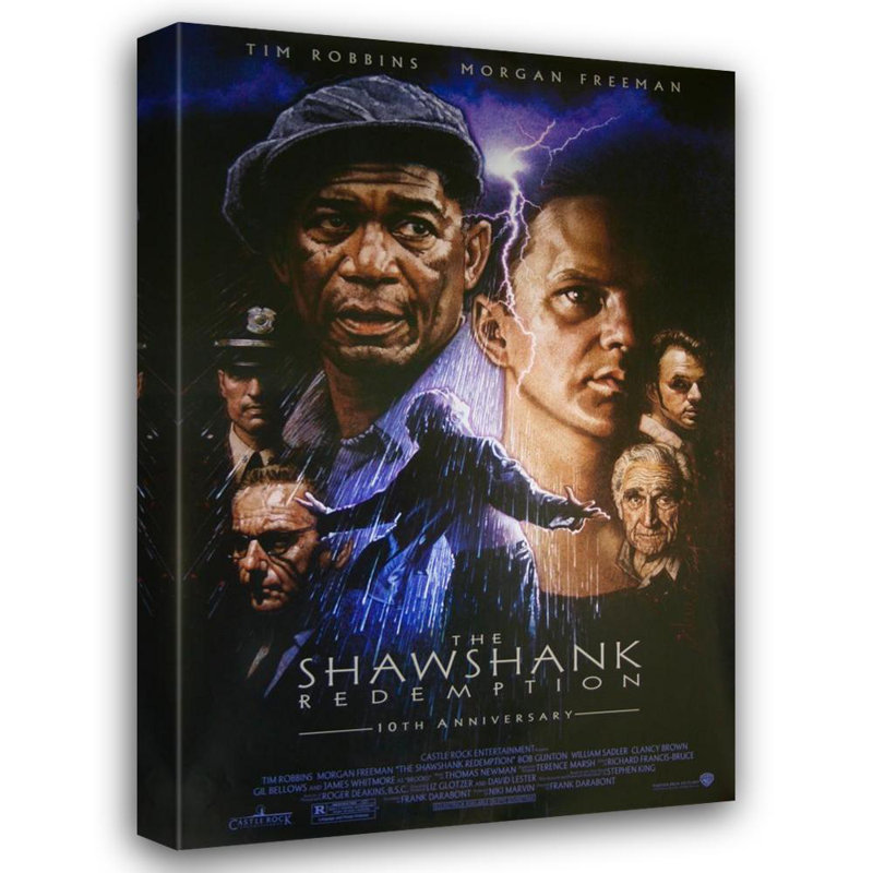 The Shawshank Redemption, 24" H x 16" W