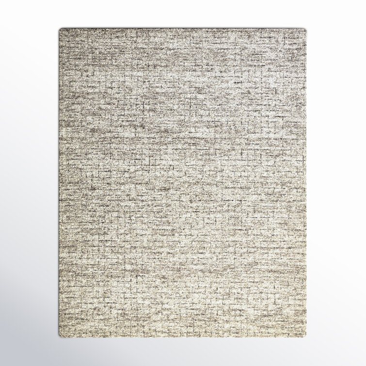 Hodges Hand-Tufted Wool Gray/Taupe/Beige Area Rug