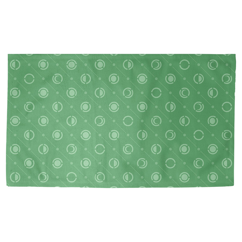 Skeffingt Polka Dots Indoor Rug, Rectangle 5' x 7'