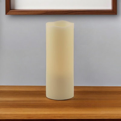 Unscented Flameless Pillar Candle