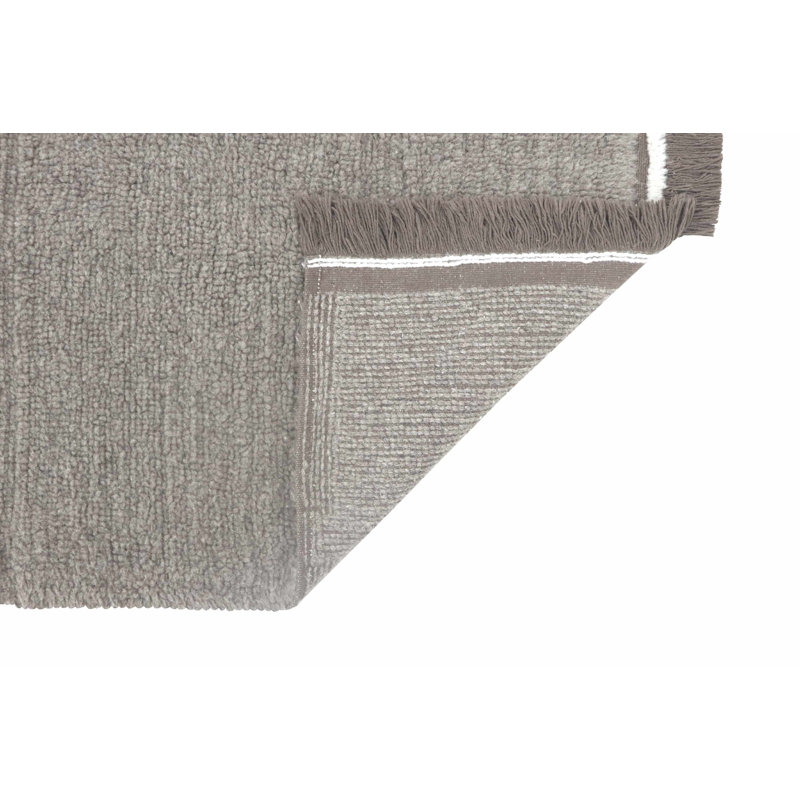 Tapis en laine Sheep of the World Steppe - gris mouton, Rectangle 4 pi x 5 pi 7 po