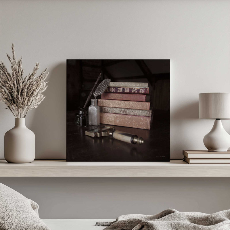 «Quiet Study II» par Laura Marshall, reproduction d'art sur toile, H 12 po x l 12 po