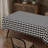 Checkered Tablecloth 140x180cm Rectangular Black-and-White Check Pattern Party Picnic Dinner Decorative Table Cover-1397779293