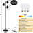64'' Black Tree Floor Lamp