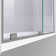 Mirage-Z 50'' W x 72" H Single Sliding Frameless Shower Door with ClearMax™ Technology