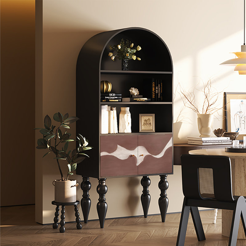Modern simple display storage bookcase