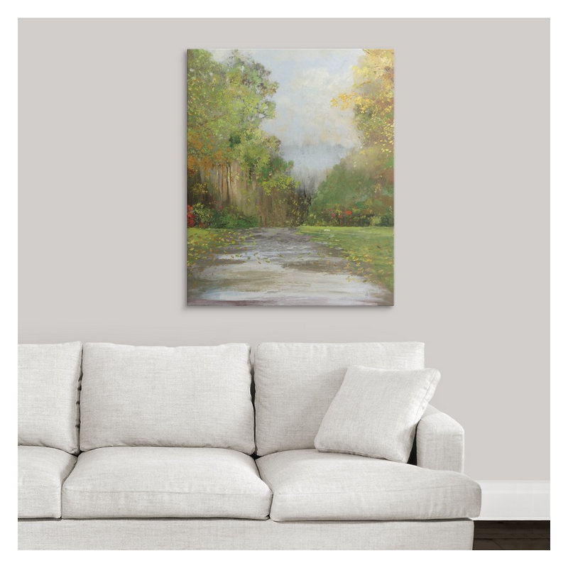 Anjelo «Path», reproduction d'art, H 10 po x l 8 po x P 1,5 po, Toile
