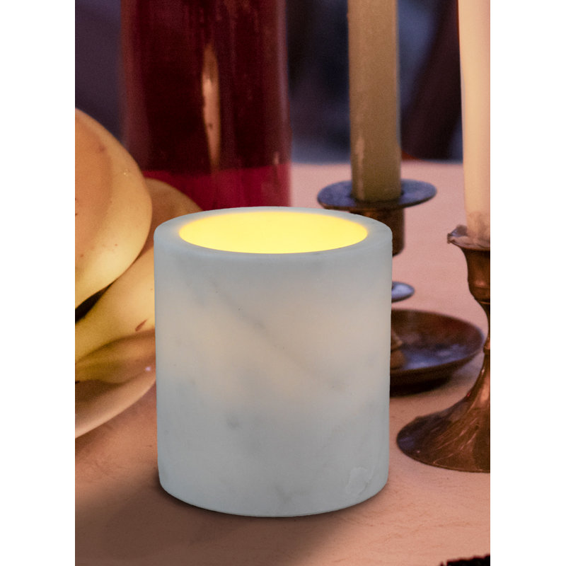Vase en marbre Wrought Studio ™ de 4 po Agra