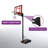 Balconera 10.5FT Easy Adjustable Basketball Hoop
