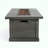56" Rectangular MgO Concrete Propane Fire Pit