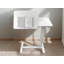 Table de chevet mobile pour ordinateur portable Table de chevet mobile sur roulettes inclinable avec roulettes-726984873