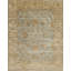 Notting Hill Hand Knotted Wool Area Rug in Sky Blue/Light Gold