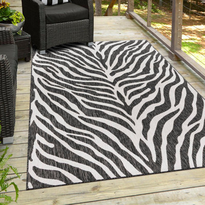 Tapis intérieur / extérieur blanc Phocas