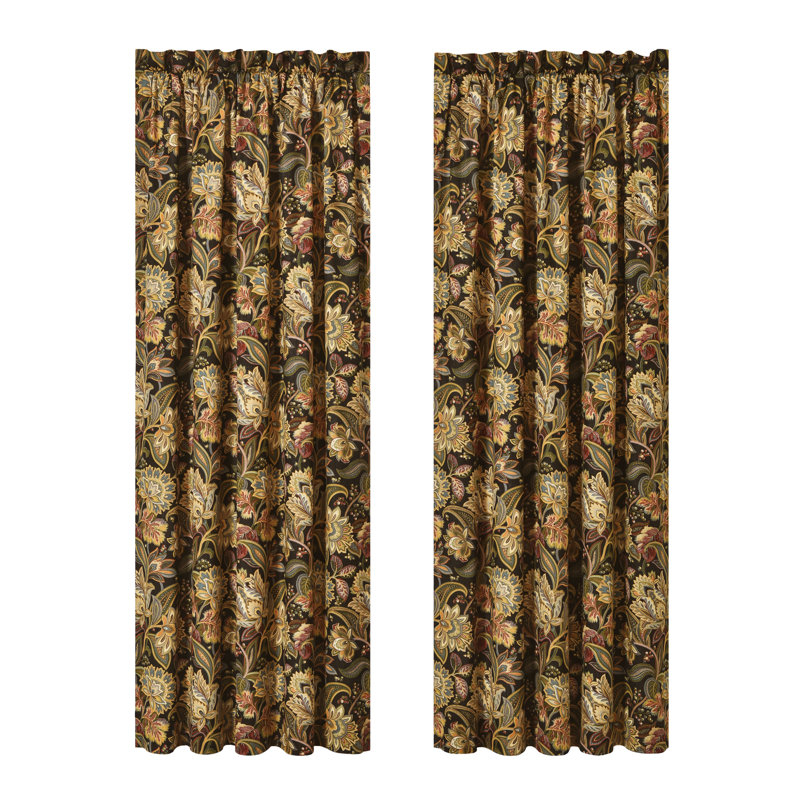 Stefania Curtain Panel Pair, 50" W x 84" L