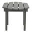 Chaise Adirondack en plastique avec table Anette-1548920640