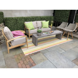 Monica Outdoor 7 - Piece Conversation Set