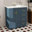 Ensemble de meuble-lavabo 30 po avec lavabo en céramique et 3 portes à tiroir à fermeture douce-1196458183-1196458176