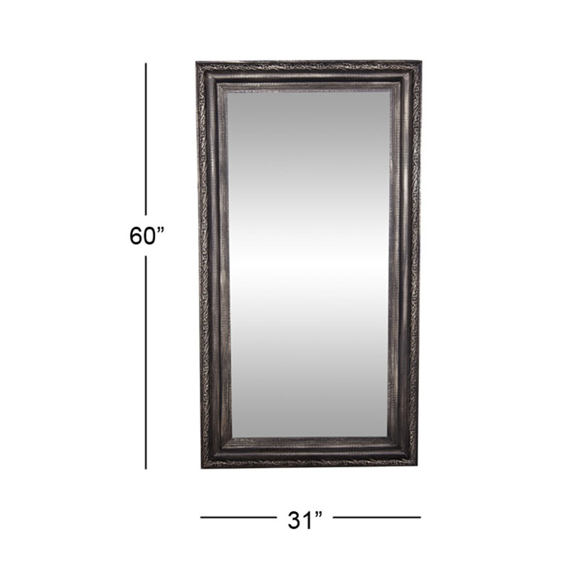 Miroir de pleine longueur traditionnel rectangulaire Erby