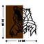 Animals Wall Decor on Solid Wood
