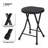 6-Person Folding Round Table and Chair Set