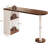  Bar Height Table, 55" Modern Kitchen Bar Table With Open Storage Shelf, Counter Height Dining Table For Kitchen, Breakfast Nook, Dining Room-988256560
