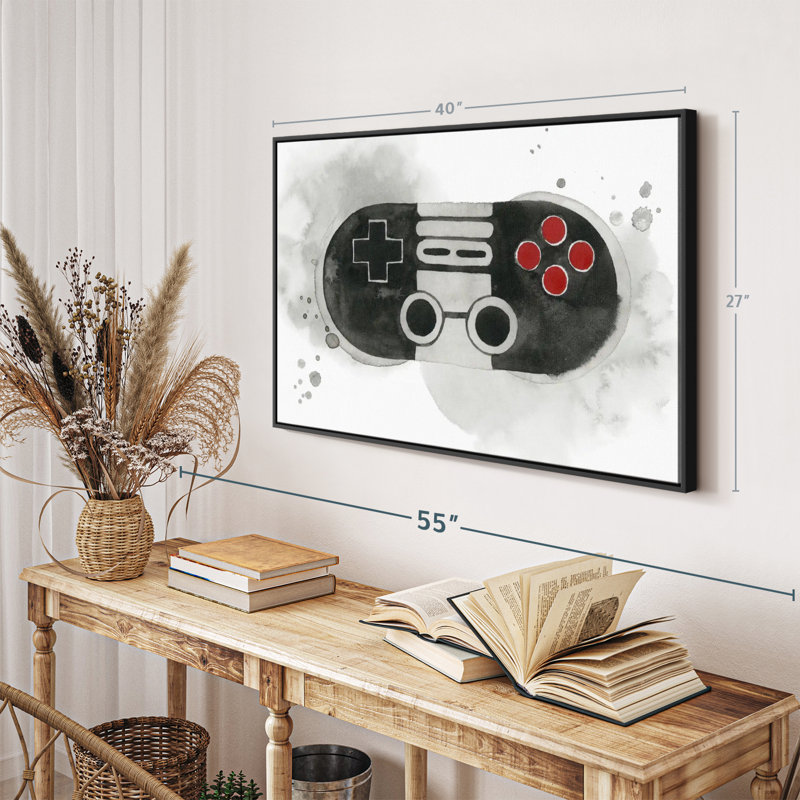 Impression sur toile Gamer IV, H 27 po x l 40 po