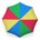 Rouge / bleu / jaune / vert