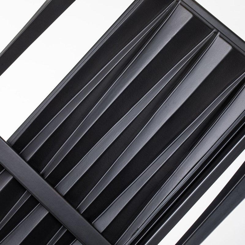 Crest 2 Light Wallchiere, Matte Black