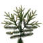 7.5' H Lighted Artificial Fir Christmas Tree