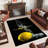 Floral and Medallion Design Soft Pile Printed Rug for Indoor Home Decoration in Vibrant Hues-1794882019