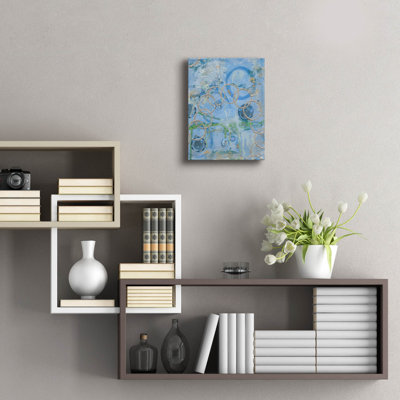  'Shoals 4' by Alicia Ludwig Acrylic Glass Wall Art, 12" x 16"