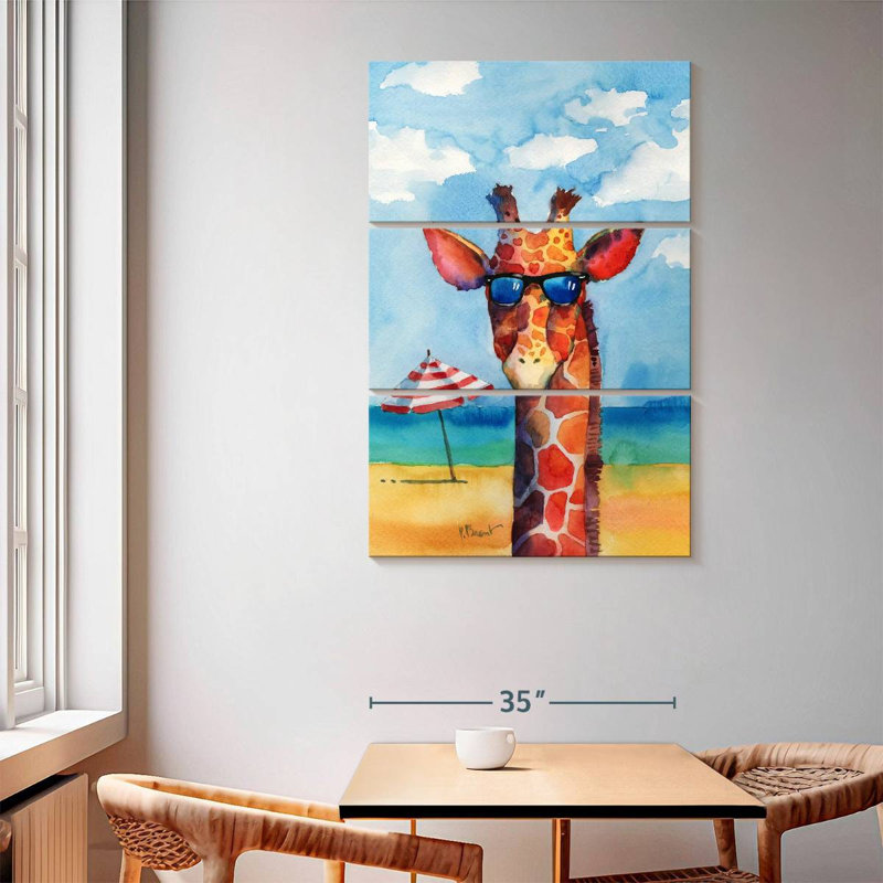 Ketti Hip Shades - Giraffe, 65" H x 42" W