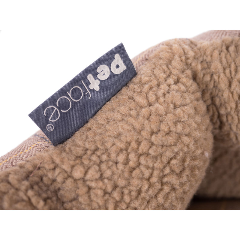 Adona Pet Bed, Extra Large (71cm W x 76cm D), Tan