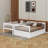 Twin Over Full Bunk Bed With Drawers-696061862