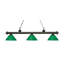 Luminaire suspendu linéaire à 3 lumières pour table de billard Chevelle-22737261-22737254-22737255