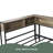 Corner Bed Frame Twin Size With Bookcase And 2 Underbed Storage Drawers, Modern Twin Bed With LED Light And Charging Station, Modern Daybed Reversible Left Or Right