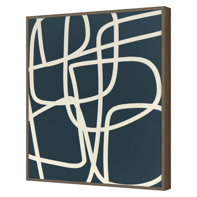 Blue 3 Print by Bock, Alicia