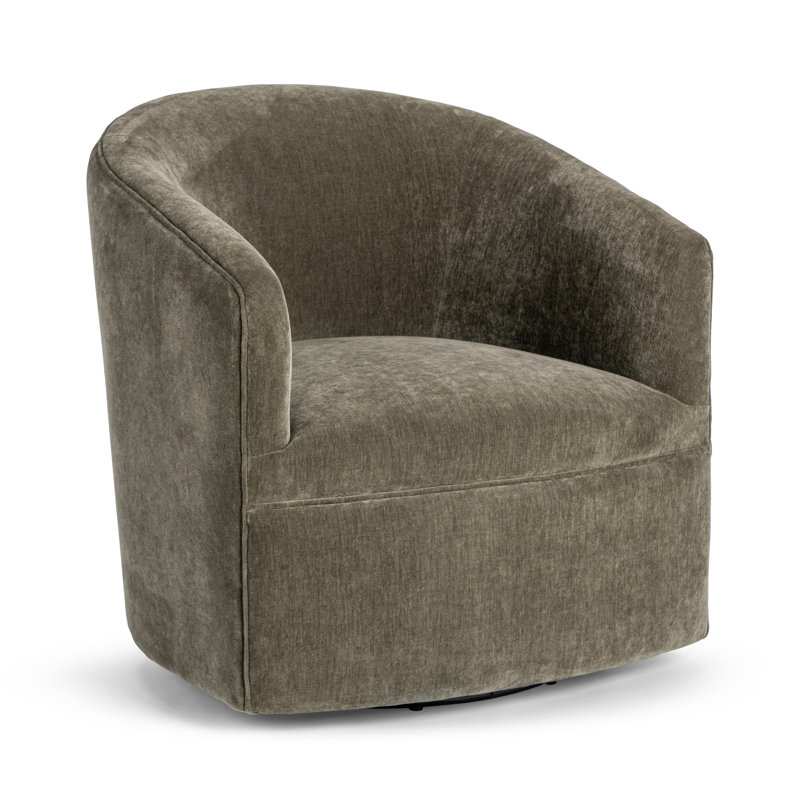 Valencia Swivel Accent Chair, Olive Moss