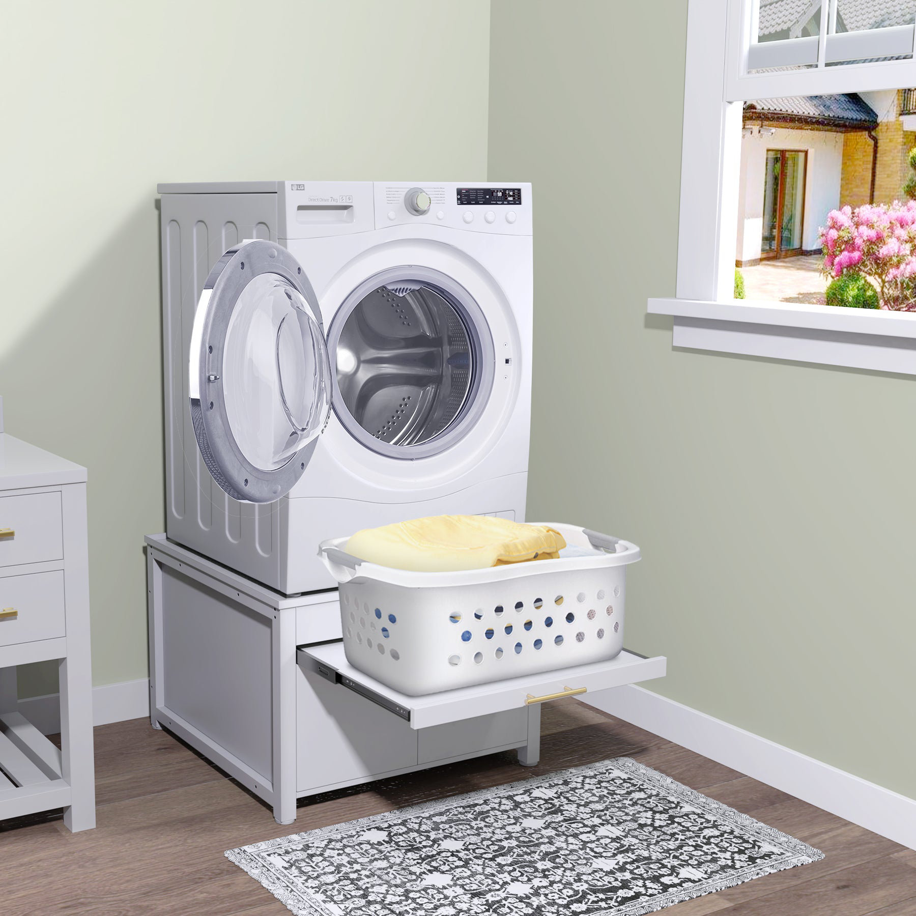 Lg 7kg washing machine stand discount