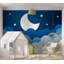 Peel & Stick Kids Wall Mural - Abstract Moon Dream-525504196