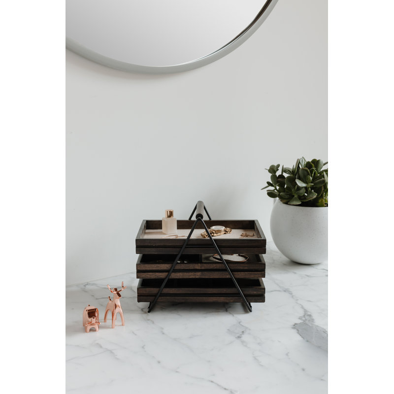 Plateau de rangement pour bijoux terrace