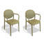 Bayman Stacking Patio Dining Armchair-917385351