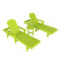 Altura Outdoor Chaise Lounge with Table