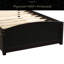 Lit plateforme simple avec lit gigogne-1888770274