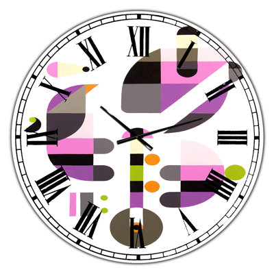 Horloge murale Concerto For Birds